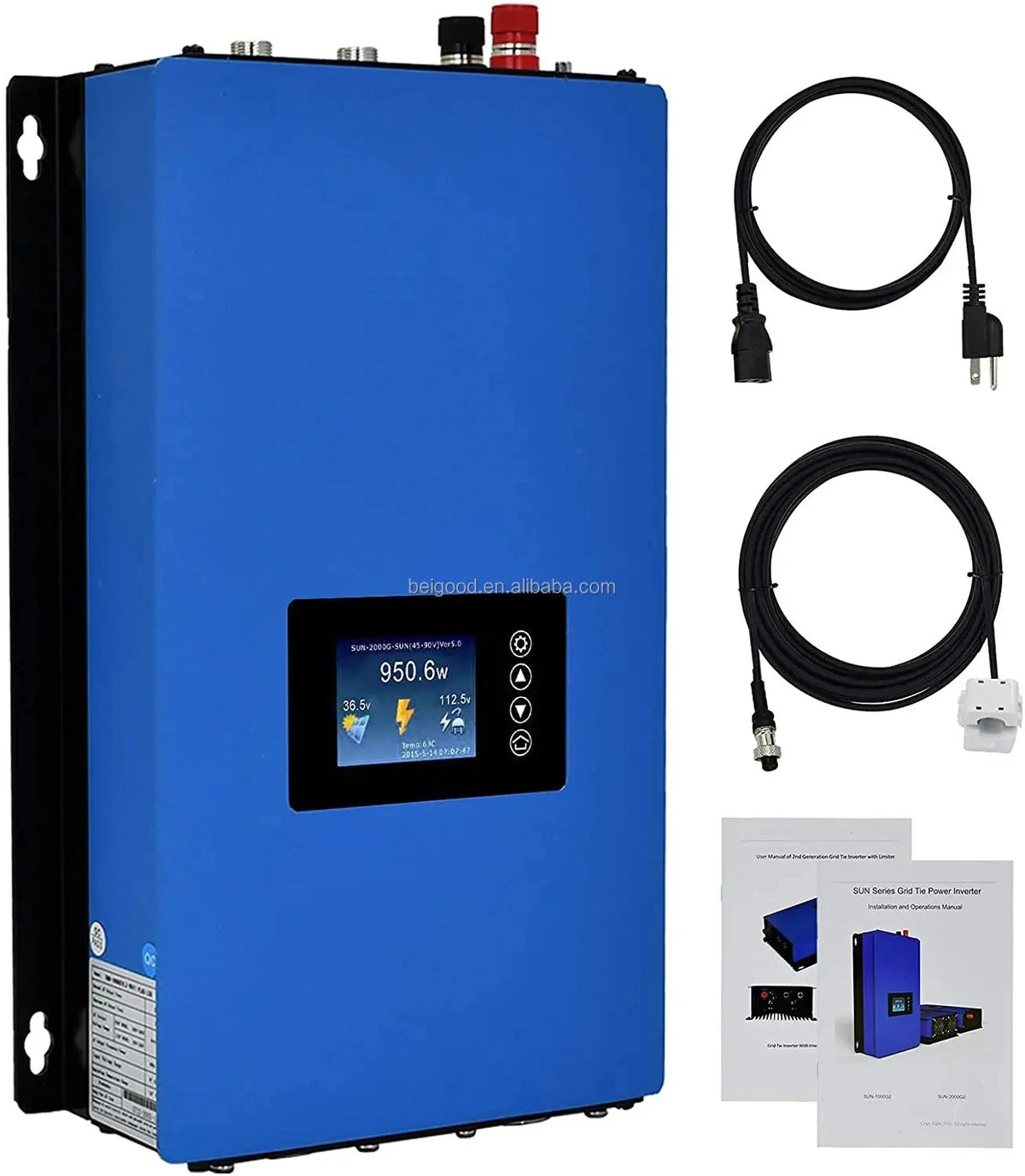 2000W Solar Inverter 60V/72V To 220V Pure Sine Wave On Grid-connected Inverter Solar Inverters Grid Tie For Motorhome by 54 Energy - Renewable Energy Store