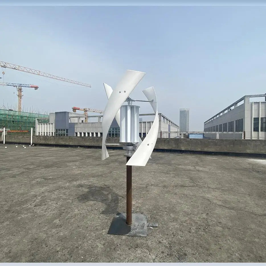 2000w Vertical Axis Wind Turbine Generator Complete Set 48v Windmill 220v AC Output Household Kit With Controller Inverter by 54 Energy - Renewable Energy Store