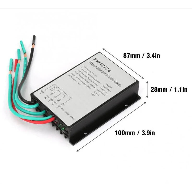 2000w rectifiers water proof Mini Wind Charge Controller DC 48v 96v 2kW Wind Turbine Generator Controller New Energy solar by 54 Energy - Renewable Energy Store