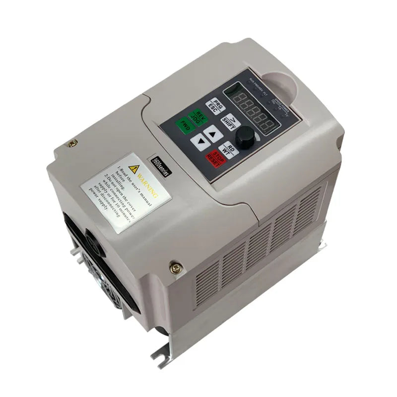 220V 5.5KW VFD Inverters Converters, Variable Frequency Driver Single Phase to 3 Phase, Universal Converter Inverter for Motor by 54 Energy - Renewable Energy Store