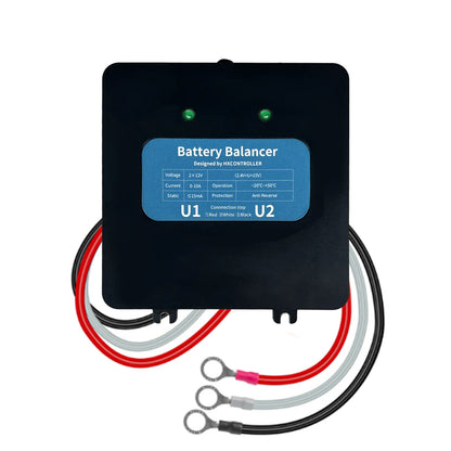 24V Solar System Battery Voltage Equalizer Balancer for 2X 12V Batteries by 54 Energy - Renewable Energy Store