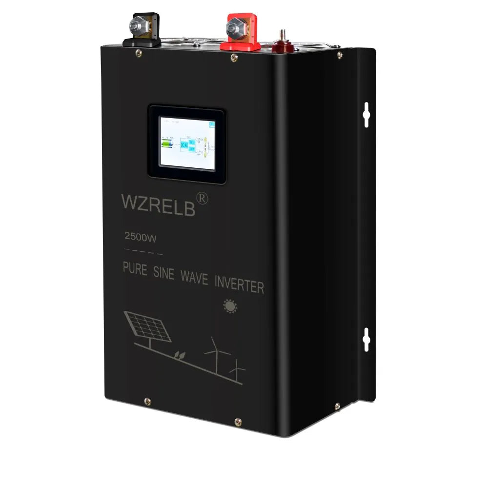 2500W Split phase Pure Sine Wave Inverter 24V/36V/48V/72V/96 DC to 110/220V,120/240V AC Converter Solar Panel Power Bank Battery - 54 Energy - Renewable Energy Store