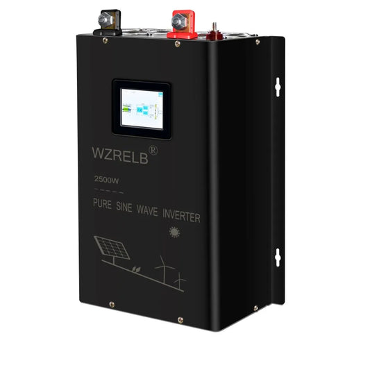 2500W Split phase Pure Sine Wave Inverter 24V/36V/48V/72V/96 DC to 110/220V,120/240V AC Converter Solar Panel Power Bank Battery - 54 Energy - Renewable Energy Store