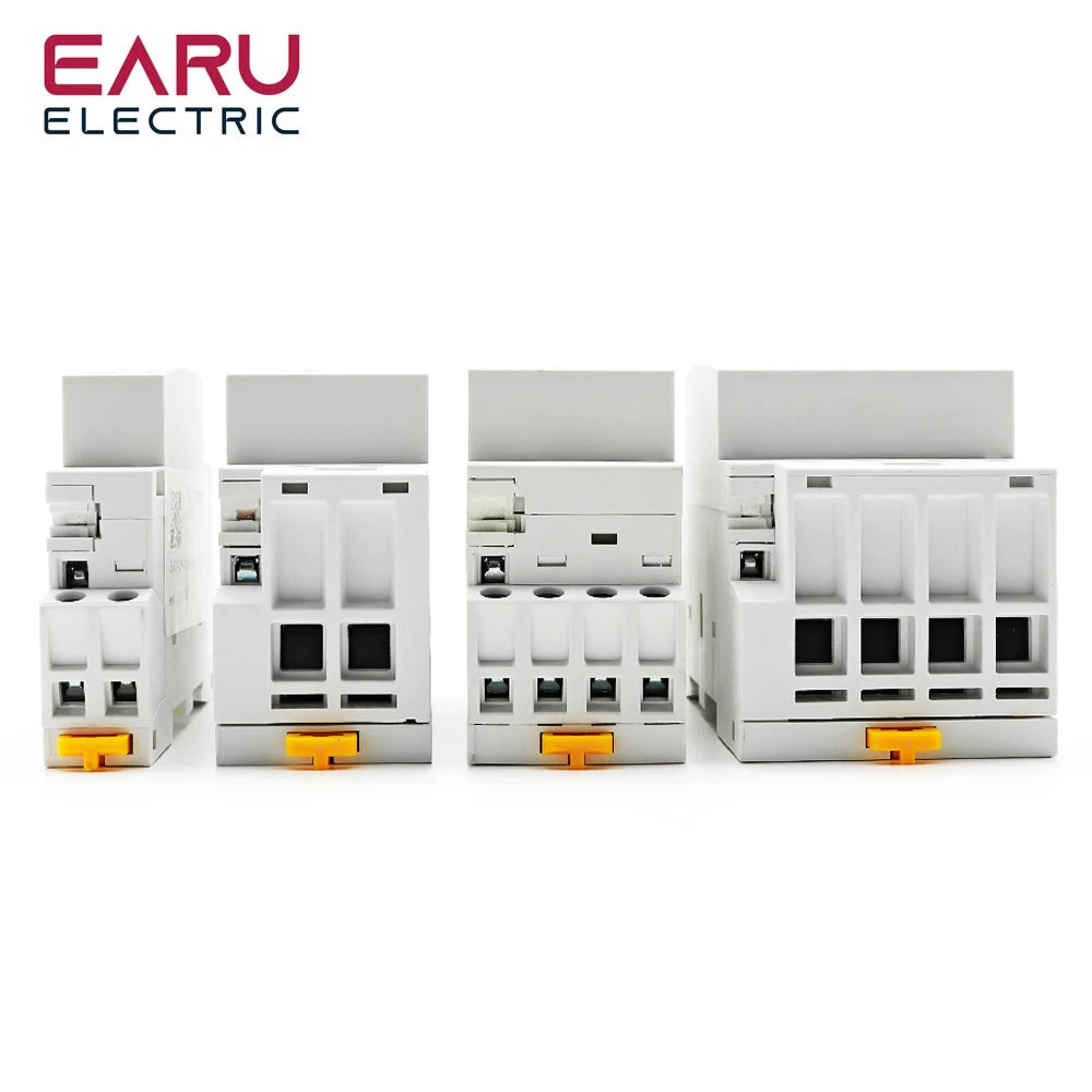 2P 4P 16A 20A 25A 32A 50A 40A 63A AC 220V 50 60Hz Din Rail Household Modular AC Contactor Switch Controller DIY Smart Home Hotel by 54 Energy - Renewable Energy Store