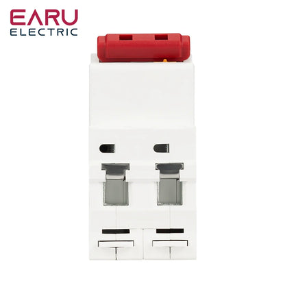 2P 4P CA 230V 400V Type A RCBO RCCB MCB Disjoncteur différentiel électronique de courant résiduel Protection contre les surintensités et les courts-circuits 30mA