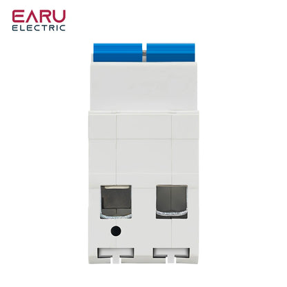 2P Tuya WiFi Smart Circuit Breaker MCB Timer Relay Switch Remote Control AC 63A 16A Power-off Memory Alexa Google Home Assistant