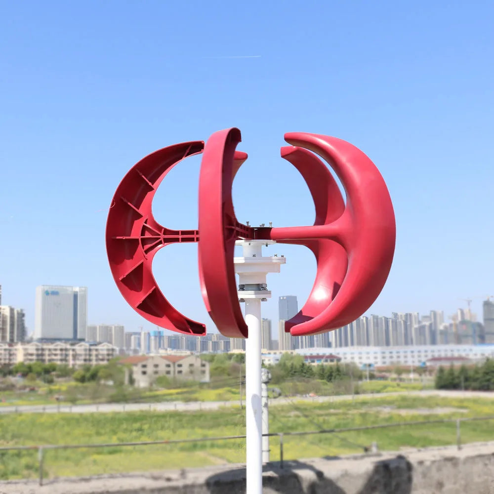 3000W 2000W 1000W 12V 24V 48V Wind Turbine Generator Vertical Axises Windmill For Residential Household Streetlight Mppt Control - 54 Energy - Renewable Energy Store