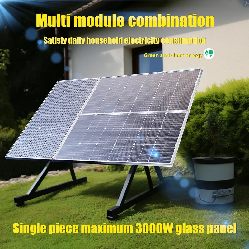 3000W Glass Rigid Solar Panel Kit 18V High Efficiency Monocrystalline by 54 Energy - Renewable Energy Store