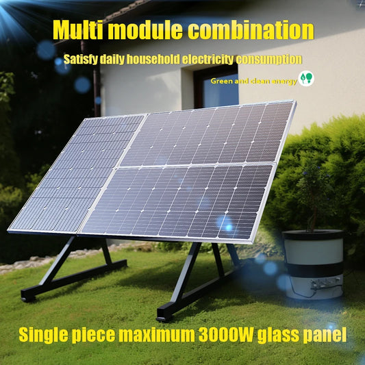3000W Glass Rigid Solar Panel Kit 18V High Efficiency Monocrystalline by 54 Energy - Renewable Energy Store