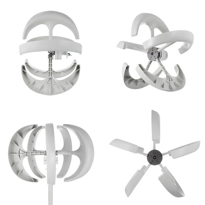 3000W Wind Turbine 12V 24V 48V Vertical Axies Wind Generator VAWT Small Windmill Free Energy With MPPT Charge Controller Homeuse by 54 Energy - Renewable Energy Store
