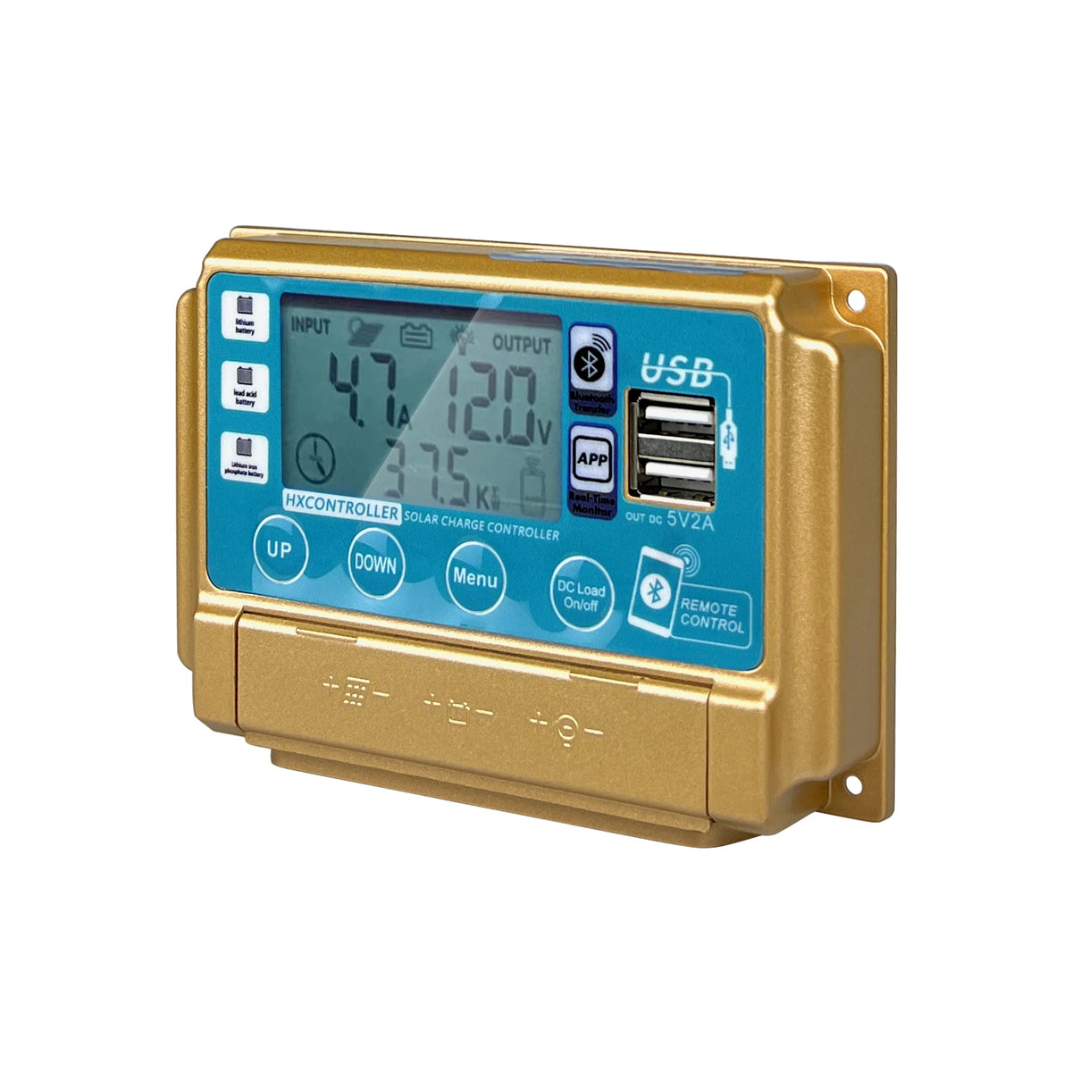 30A/40A/50A 60A Solar Panel Charge Controller With Bluetooth by 54 Energy - Renewable Energy Store