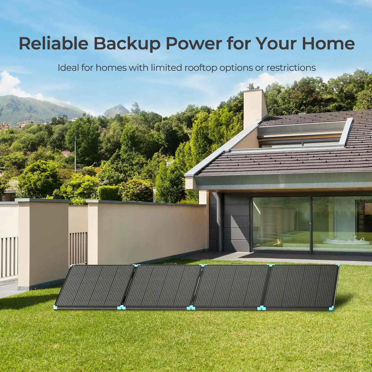 400W Lightweight Solar Panel for Outdoor Activities Durable & IP67 Waterproof by 54 Energy - Renewable Energy Store