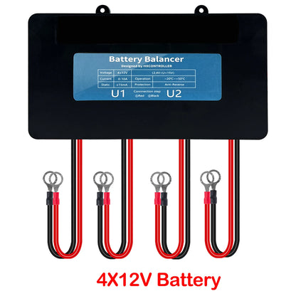 4x 12V Battery Equalizer 48V Voltage Balancer for Solar Systems by 54 Energy - Renewable Energy Store
