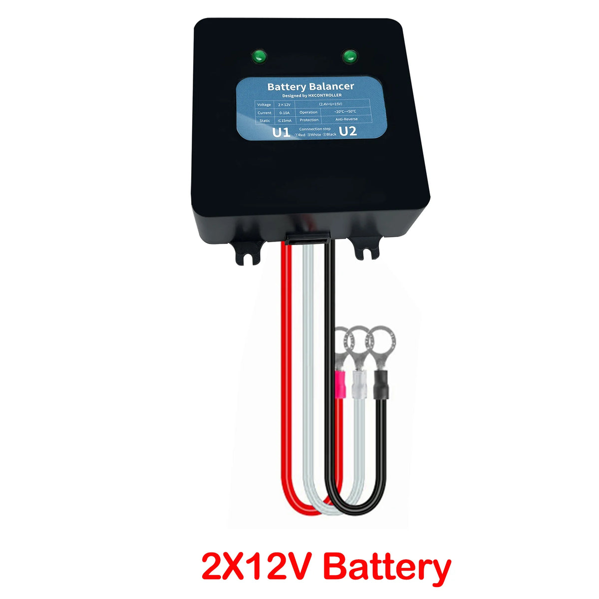 4x 12V Battery Equalizer 48V Voltage Balancer for Solar Systems by 54 Energy - Renewable Energy Store
