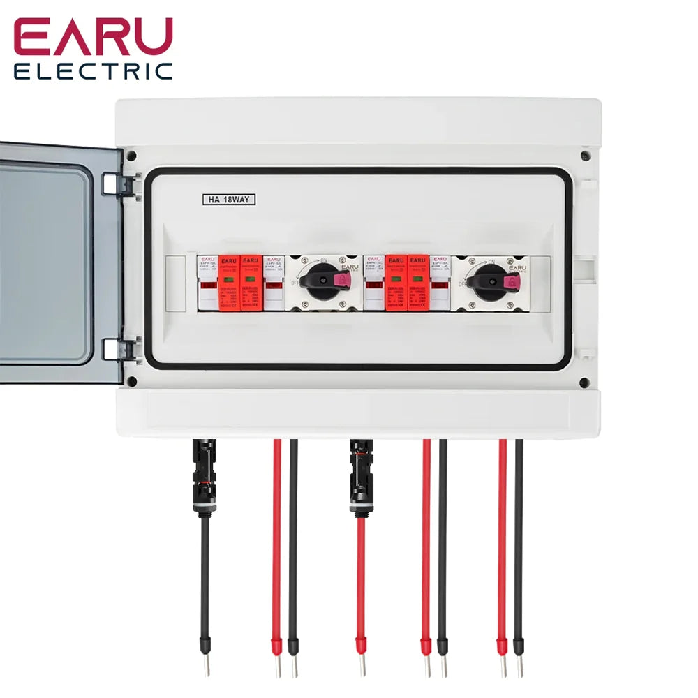 5 ENSEMBLES Connecteurs solaires photovoltaïques étanches IP67 Mâle/Femelle avec câble de 2,5 mm² 14AWG Borne E6012 pour boîte de jonction