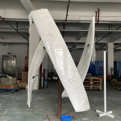 5000W Vertical Wind Turbine Generator 24v 48v 96V Free Alternative Energy 220V With Hybrid Controller Off Grid System Home Use - 54 Energy - Renewable Energy Store