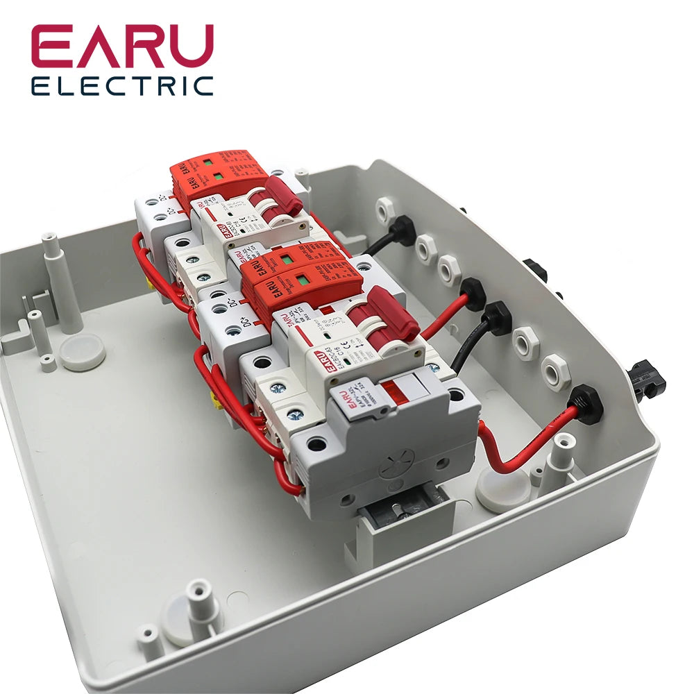 500V 2 Input 2 Output 2 String For Off Grid Solar Energy System Photovoltaic Array Solar PV Combiner Box DC Circuit Breaker by 54 Energy - Renewable Energy Store