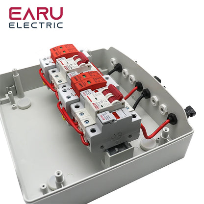 500V 2 Input 2 Output 2 String For Off Grid Solar Energy System Photovoltaic Array Solar PV Combiner Box DC Circuit Breaker by 54 Energy - Renewable Energy Store