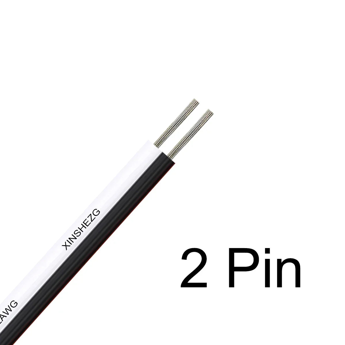 5M/10M/20M 2Pin 12V 24V Tinned Copper Electrical Wire PVC Insulated LED Strip Cable 22 20 18 AWG by 54 Energy - Renewable Energy Store