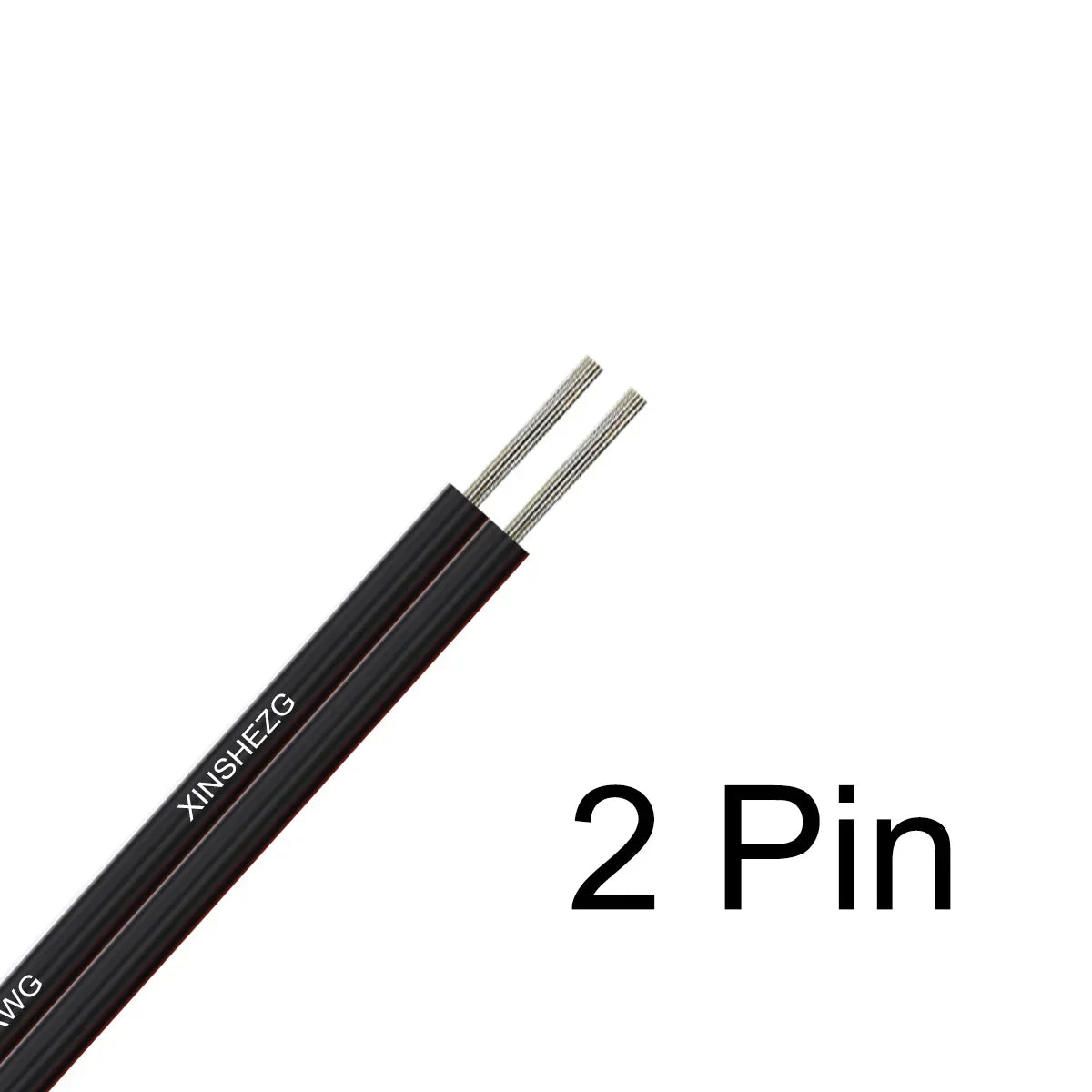 5M/10M/20M 2Pin 12V 24V Tinned Copper Electrical Wire PVC Insulated LED Strip Cable 22 20 18 AWG by 54 Energy - Renewable Energy Store