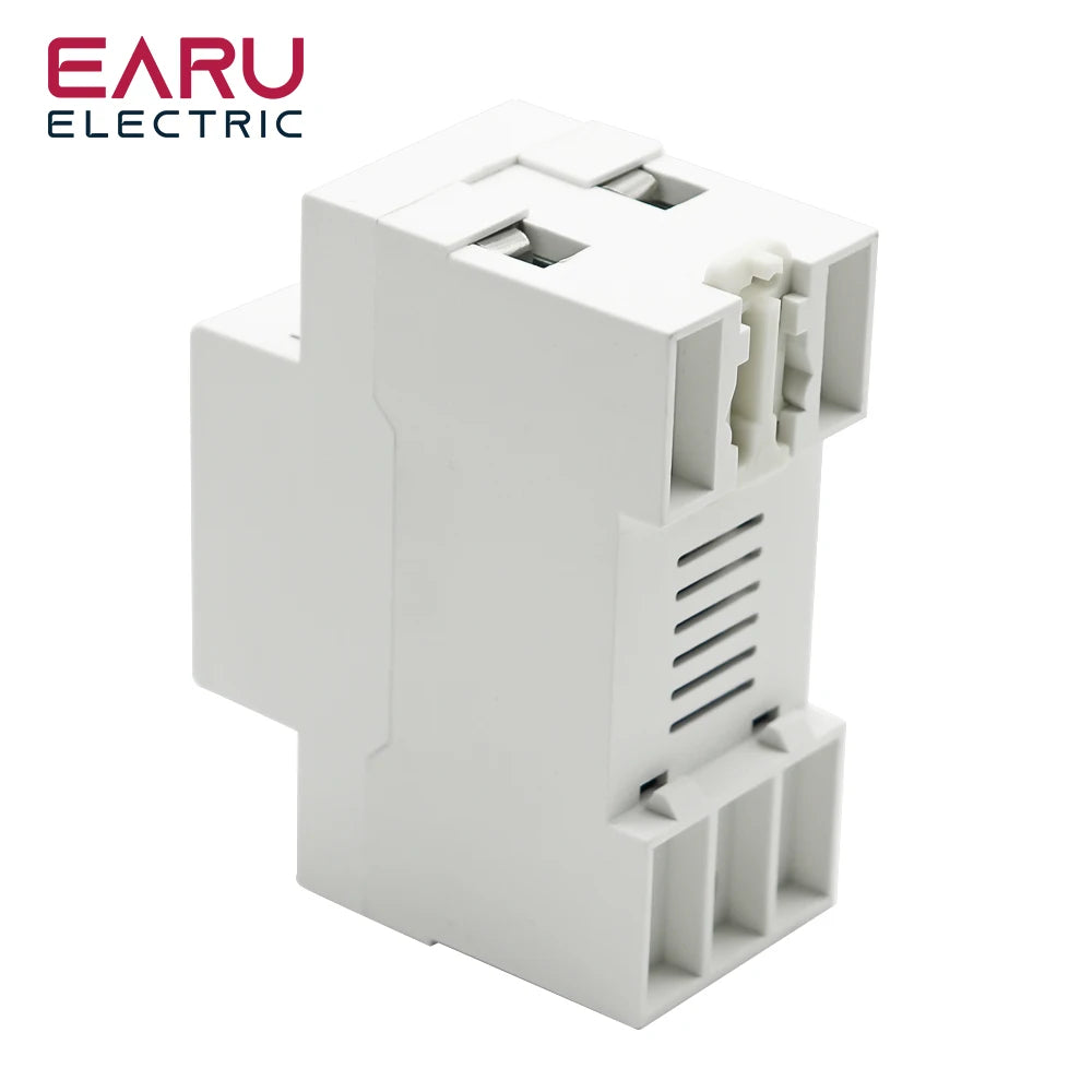 63A AC 230V Earth Leakage Relay with Voltage Protector & Display by 54 Energy - Renewable Energy Store