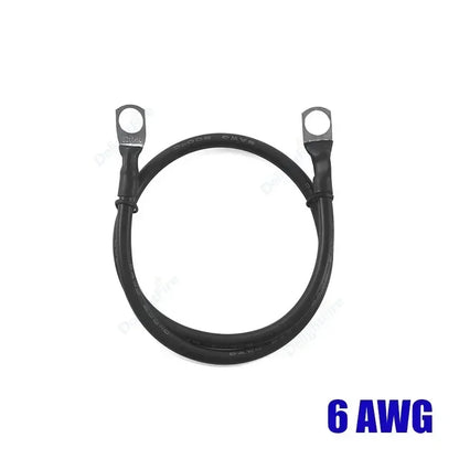 6AWG 16mm2 Inverter Silicone Wire Red Black with M6 M8 M10 Lugs by 54 Energy - Renewable Energy Store