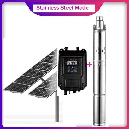750W 1000W 1200W DC Brushless Stainless Steel Submersible Pump by 54 Energy - Renewable Energy Store