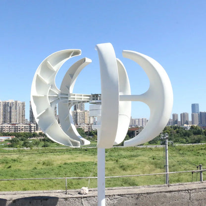 800W 12/24V Wind Turbine with 5 Blades MPPT Controller Small Wind Turbine For Home Use Low Noise High Efficiency With Controller - 54 Energy - Renewable Energy Store