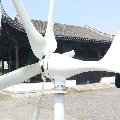 800W Wind Turbines for Home Use 12V 24V 48V Small Wind Turbine 0.8kw Generators Household 6 Blades by 54 Energy - Renewable Energy Store