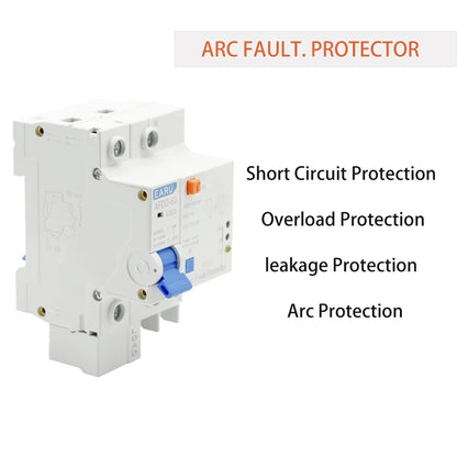 AFDD 63 220V 3P+N Fault Arc Protector Circuit Breaker Short Circuit Protection Overload Protection Leakage Protection RCBO MCB by 54 Energy - Renewable Energy Store