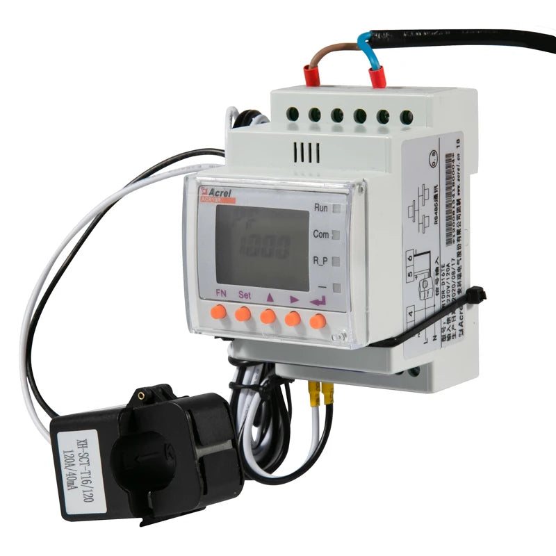 Acrel ACR10R-D16 Bidirectional Single Phase Energy Meter with 120A Split Core Ct RS485 Modbus-RTU for Solar Solis Inverter by 54 Energy - Renewable Energy Store
