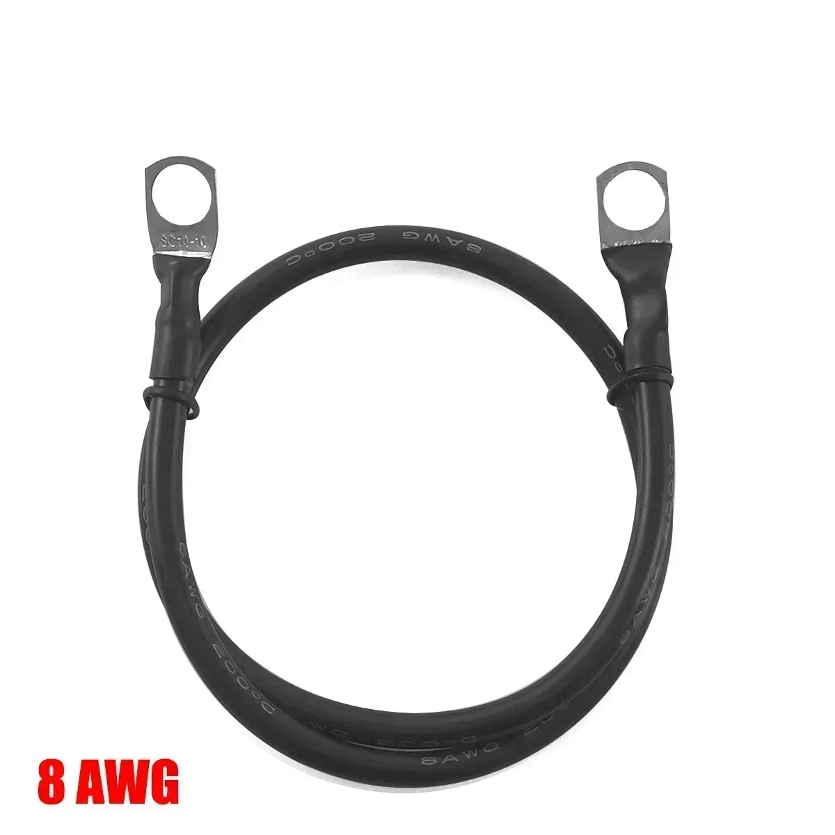 Soft Car Battery Silicone Cable M6 M8 M10 Lug Red Black 8 6 4 3 0 AWG by 54 Energy - Renewable Energy Store