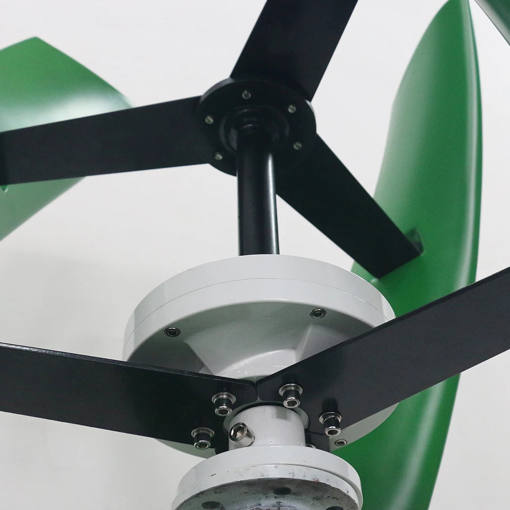 CE Noiseless Vertical Axis Windmill 800W 12V 24V 48V Permanent Coreless Magnet Wind Turbine Generator Homeuse by 54 Energy - Renewable Energy Store