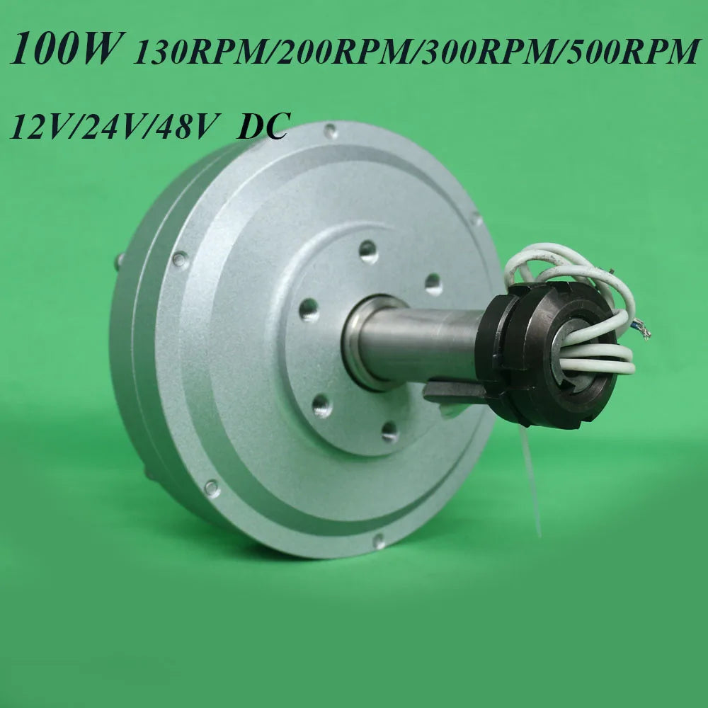 China Factory 1000W 12V 24V 48V Coreless Alternative Energy Generator Low Rpm 130/200/300/500RPM 1KW Free Energy Generator by 54 Energy - Renewable Energy Store