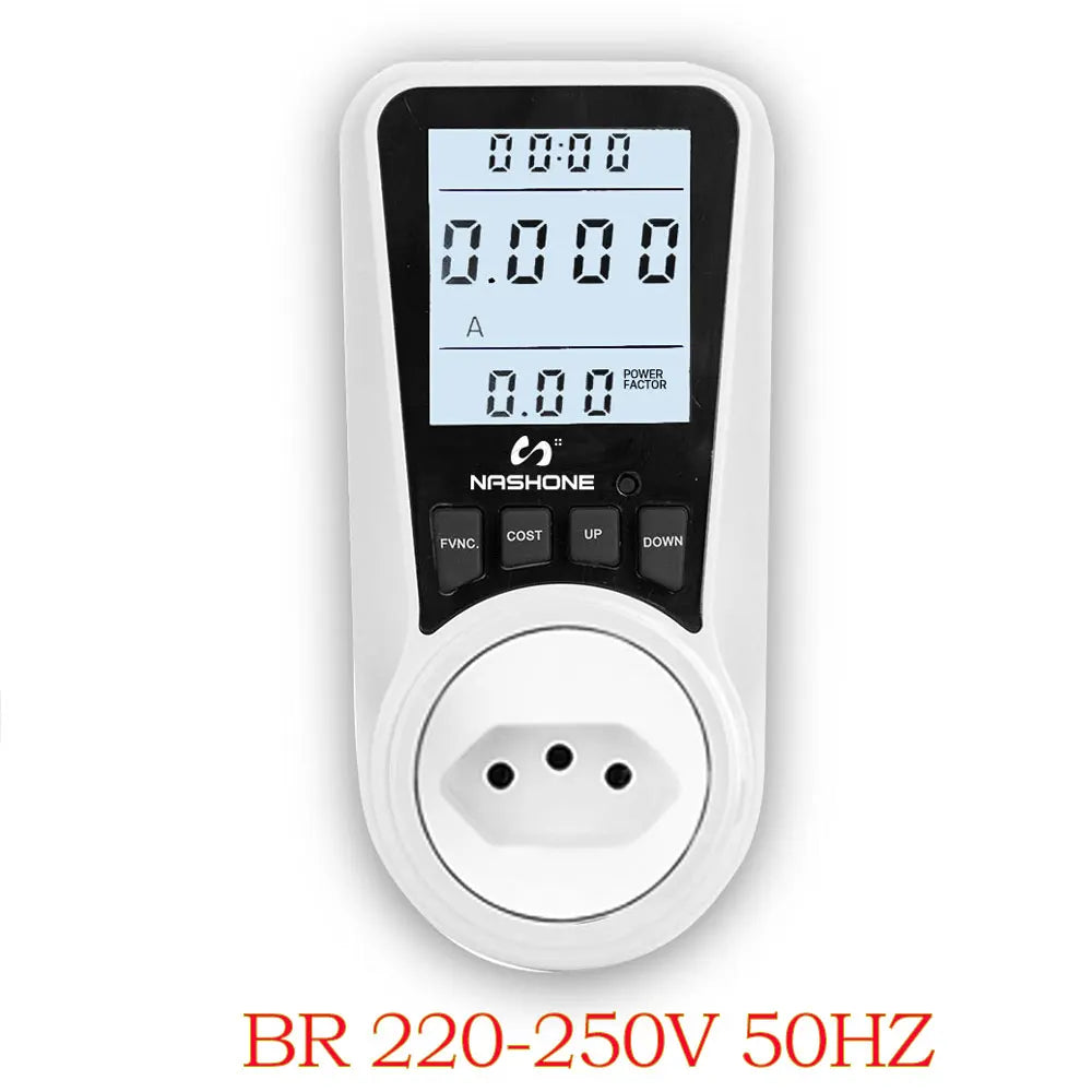 Digital Wattmeter 220V 110V AC Power Meter Electricy consumption Energy Meter EU Plug Power Kilowatt Wattage Electricity Meter - 54 Energy - Renewable Energy Store