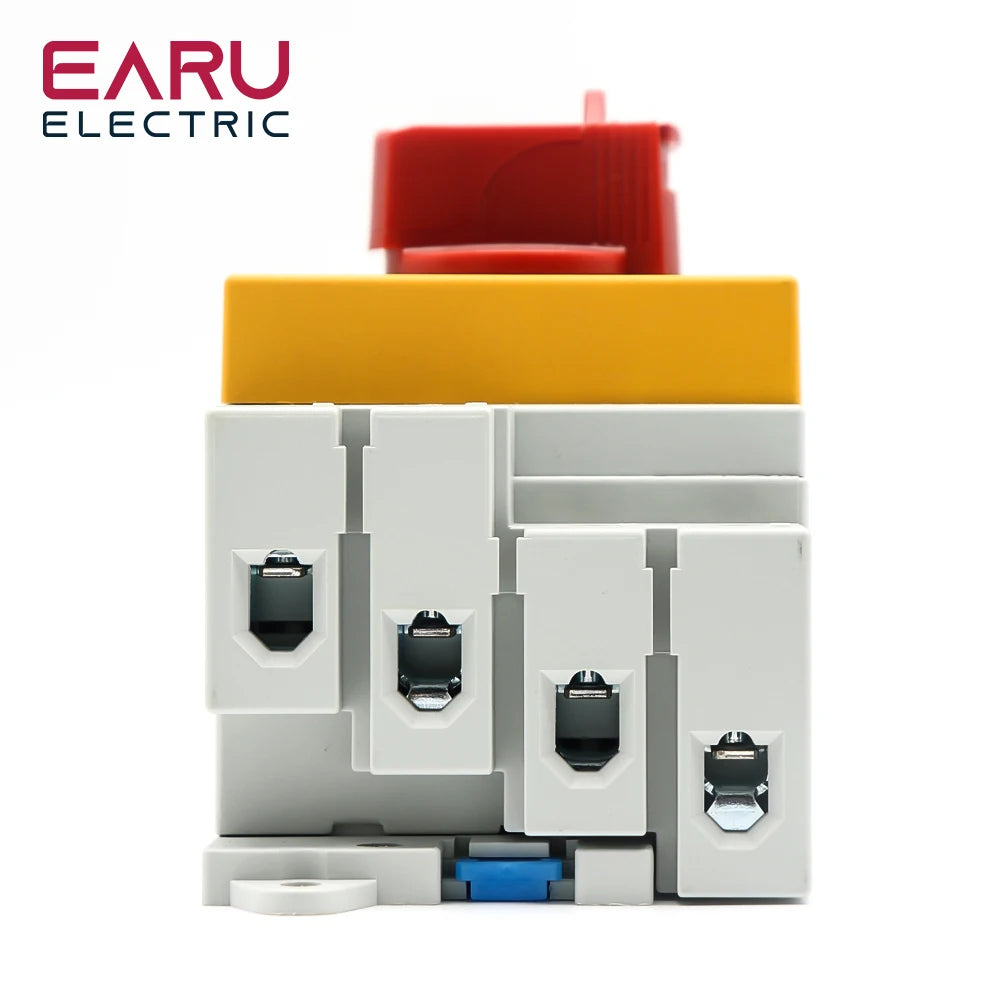 Din Rail 4P PV DC 1000V 32A Solar Rotating Handle Isolator Rotary Switch Disconnector For Solar by 54 Energy - Renewable Energy Store