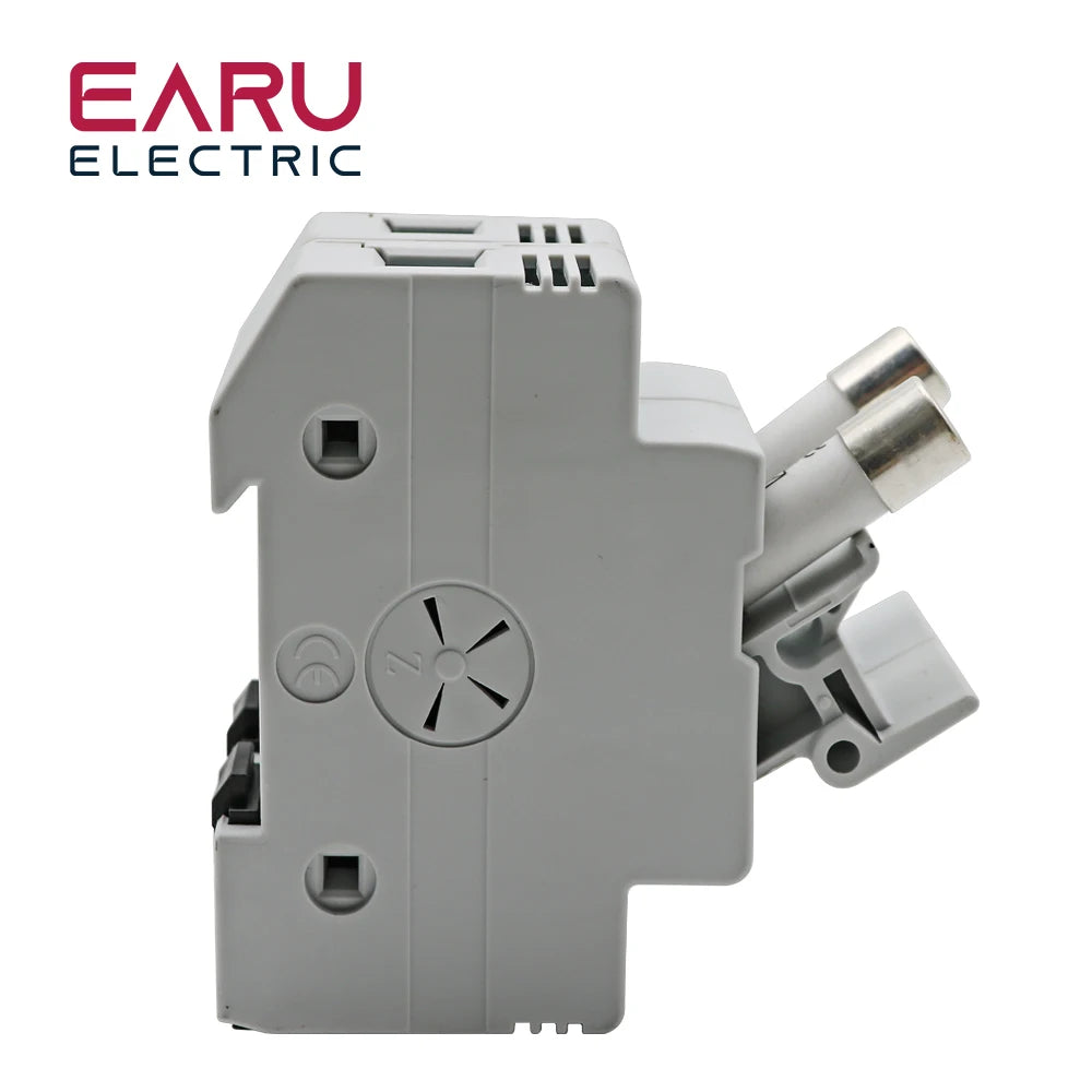 Din Rail Solar PV DC Fuse Holders with Indicator Light suitable for 10*38mm DC PV Fuse Link for Solar Photovoltaic System Pro by 54 Energy - Renewable Energy Store