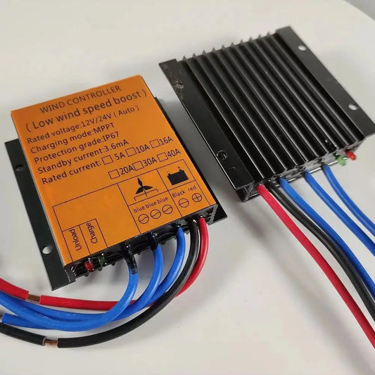 Efficient 10000W DC 48V IP67 Waterproof MPPT Charge Controller Wind Turbines Generator Battery Charge Controller Regulator by 54 Energy - Renewable Energy Store