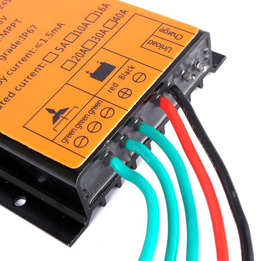 Efficient 10000W DC 48V IP67 Waterproof MPPT Charge Controller Wind Turbines Generator Battery Charge Controller Regulator by 54 Energy - Renewable Energy Store
