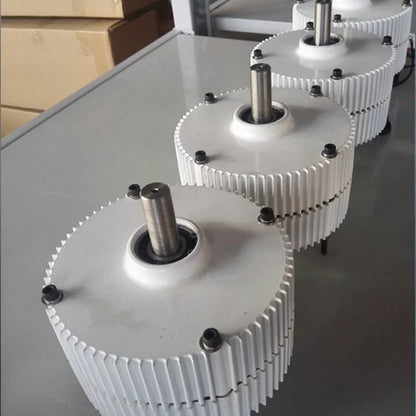 Emergency Generator 12V 24V 48V 300W~600W 3 Phase Gearless Permanent Magnet AC Alternators For Wind Water Turbine Diesel Engine by 54 Energy - Renewable Energy Store