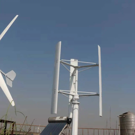 FLTXNY 10kw Vertical 80 RPM Wind Generator 230V 380V 3 Phase 50HZ 3 Blades No Noise Home Use Wind Turbine by 54 Energy - Renewable Energy Store