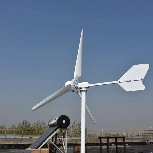 FLTXNY 1KW 1.5KW 2KW 2.5KW 3KW New Arrival Wind Turbine Free Energy 24V To 220V 3 Blades Hydro Generator by 54 Energy - Renewable Energy Store