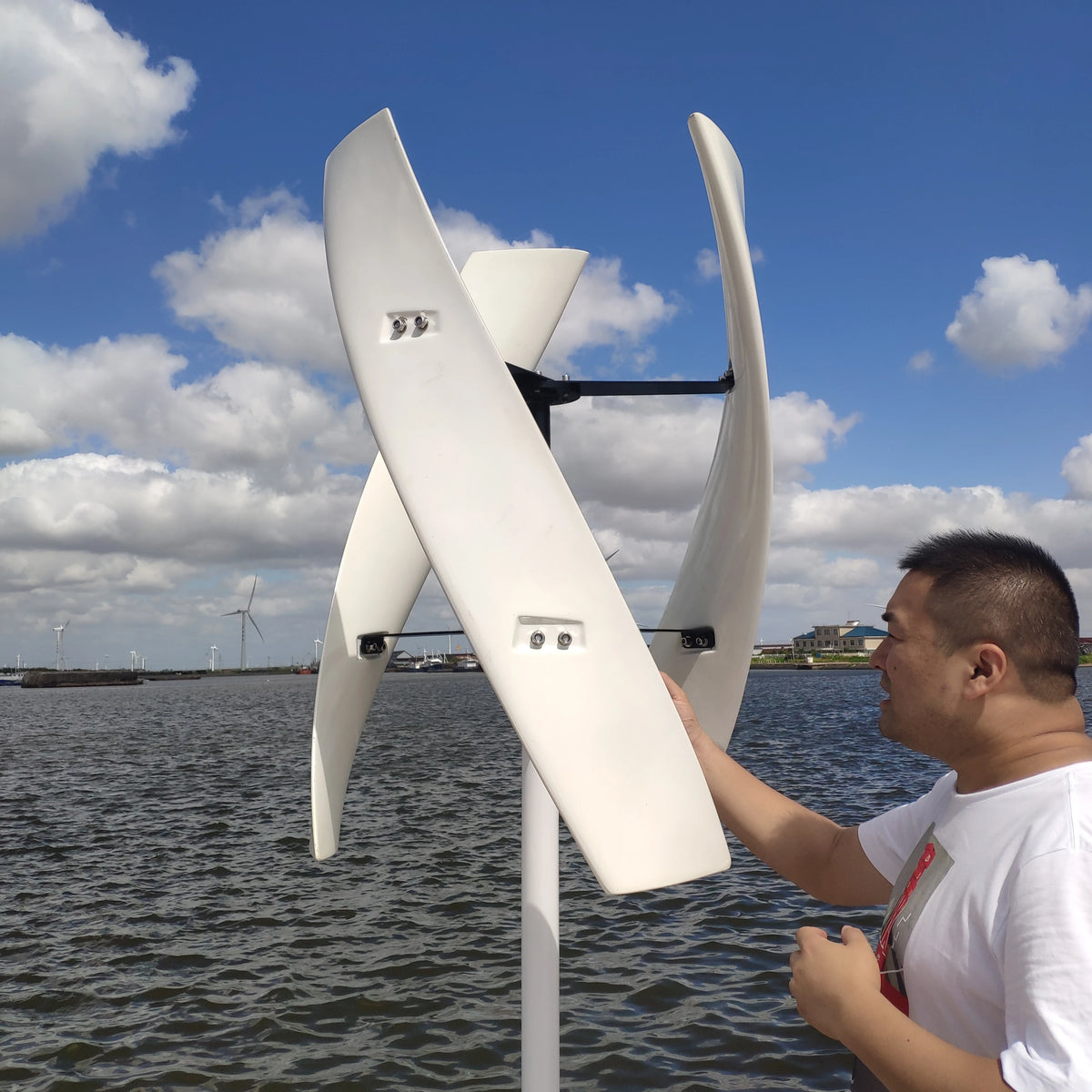 FLTXNY 2KW Wind Turbines Generator Free Energy Low Noise Low Wind Speed Start 48V 96VWindmill Generator by 54 Energy - Renewable Energy Store