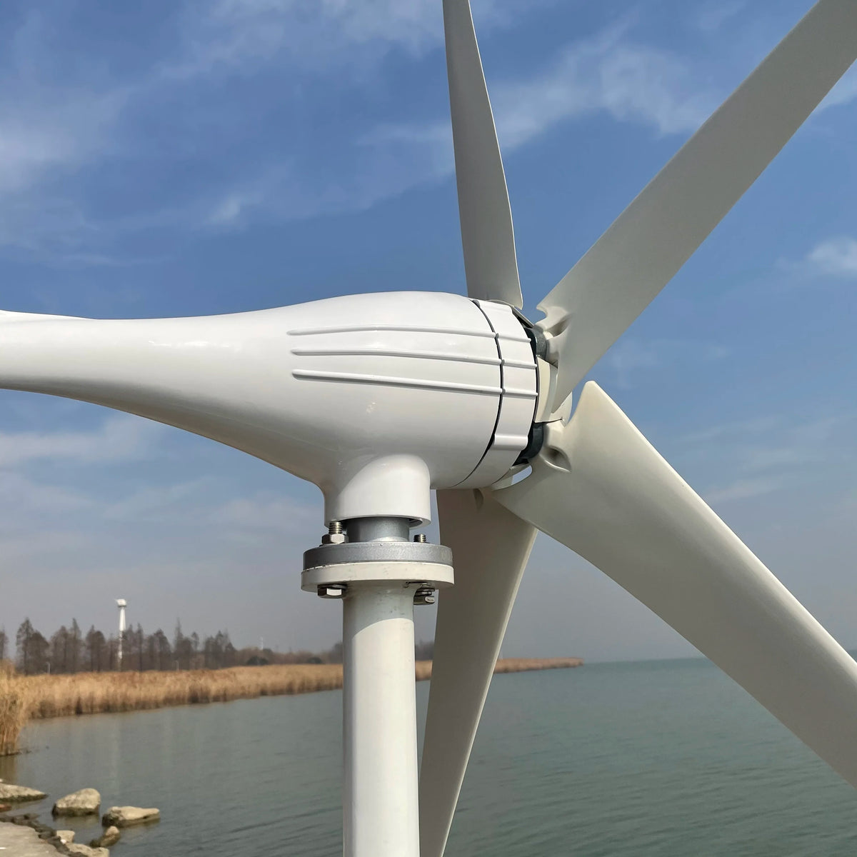 FLTXNY 5 Blades Windmills Wind Turbine Generator Free Energy China Factory 3000W 12V 24V 48V With Mppt Charge Controller by 54 Energy - Renewable Energy Store