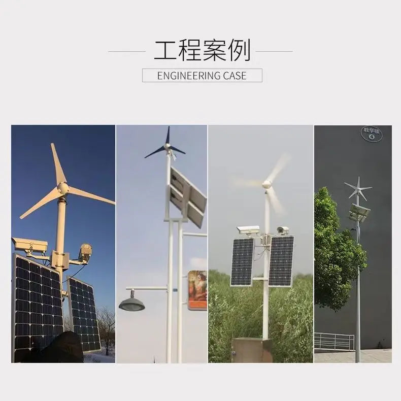 5 Blades Windmills Wind Turbine Generator Free Energy China Factory 600W 12V 24V 48V With Mppt Charge Controller by 54 Energy - Renewable Energy Store
