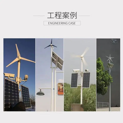 5 Blades Windmills Wind Turbine Generator Free Energy China Factory 600W 12V 24V 48V With Mppt Charge Controller by 54 Energy - Renewable Energy Store