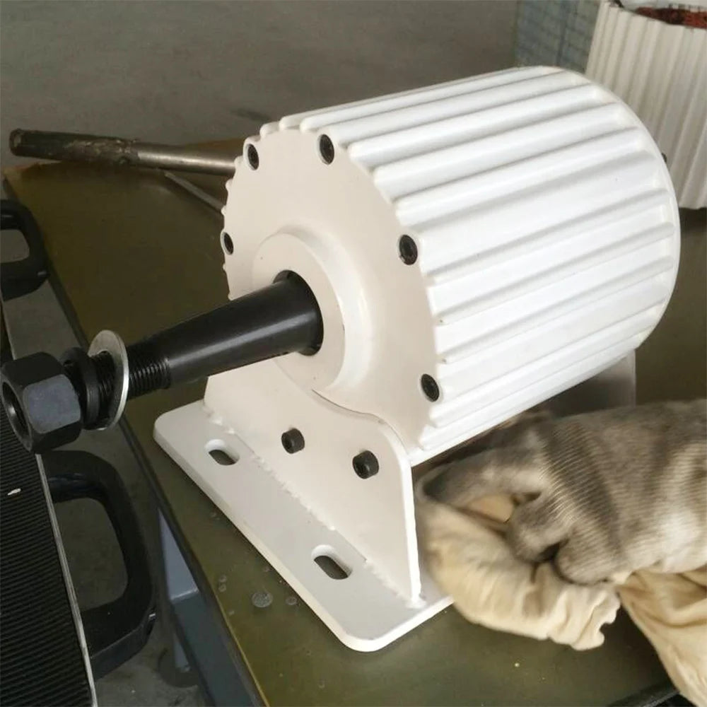 FLTXNY AC Alternators 1KW 2KW 3KW 5KW 10KW 24V 48V 220V Gearless Permanent Magnet Low RPM For Wind Water Turbine Diesel Engine by 54 Energy - Renewable Energy Store