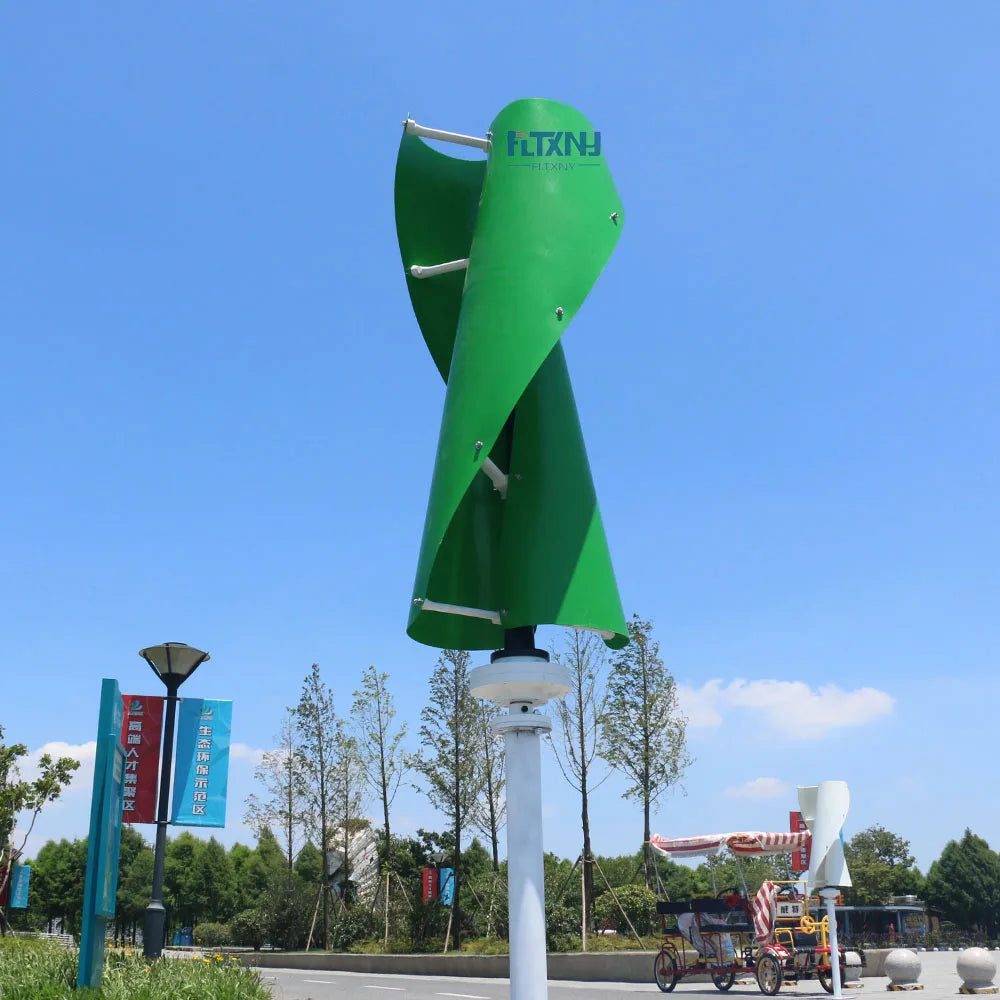 FLTXNY New Energy Windmill 300W/400W/600W/1000W 12V 24V 48V 96V Vertical Wind Turbine Generator High Efficiency Low RPM by 54 Energy - Renewable Energy Store