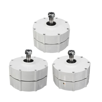 FLTXNY Permanent Magnet Generator 12V 24V 48V 3 Phase Gearless Magnet AC Alternators For Wind Water Turbine Diesel Engine 1000W by 54 Energy - Renewable Energy Store