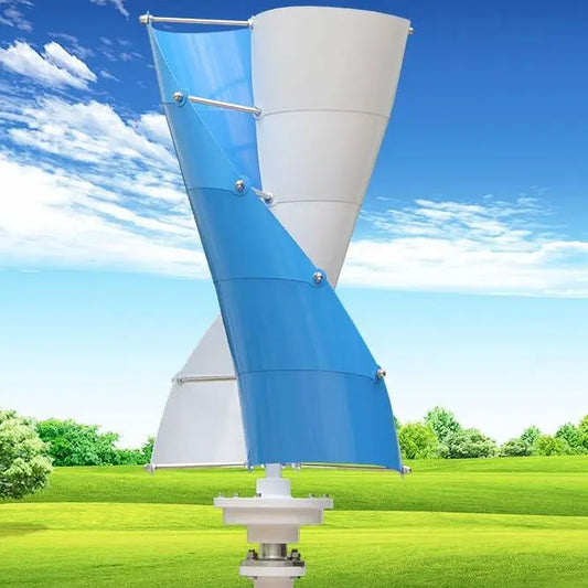 FLTXNY Vertical Axis Wind Turbine Generator 3000W 5000W 8000W Windmill Alternative 12V 24V Low RPM For Home Farm Use by 54 Energy - Renewable Energy Store